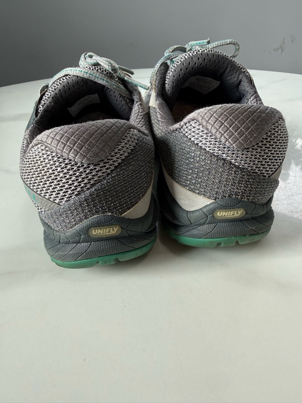 Merrell Gray & Teal Outdoor Trail Sneakers - Picture 10 of 12
